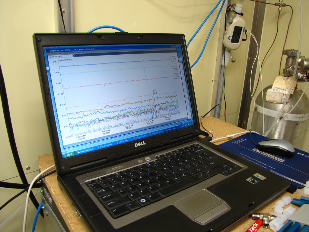 ARM data often first flows to an on-site computer.