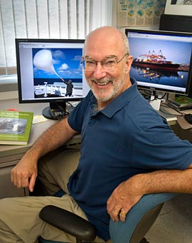 Ernie Lewis, atmospheric scientist at Brookhaven National Laboratory, who led the MAGIC campaign. Photo courtesy of Brookhaven National Laboratory