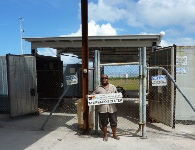 Gate locked